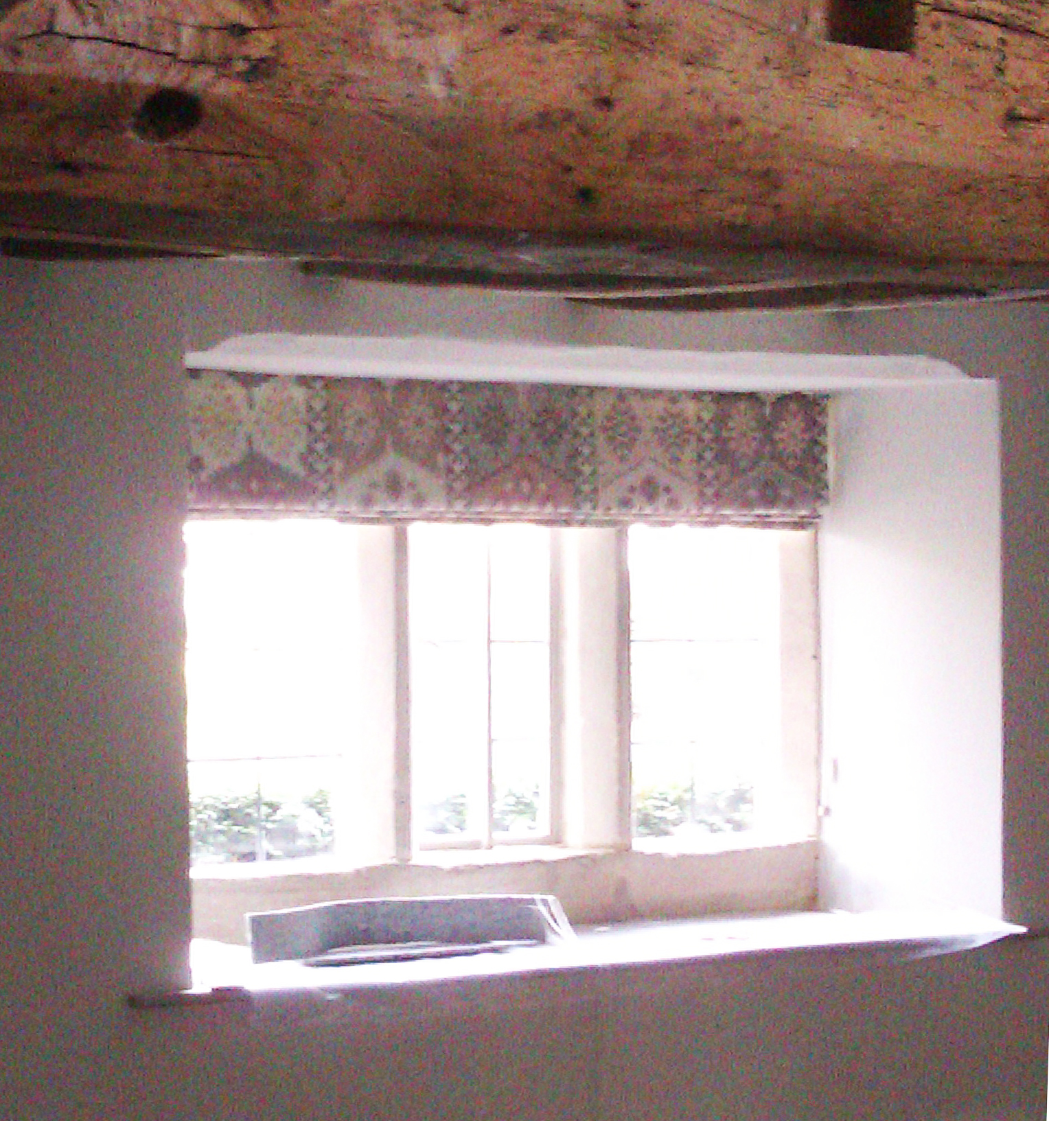 Interlined roman blind, Warwick fabric - Made to measure, Lower Slaughter