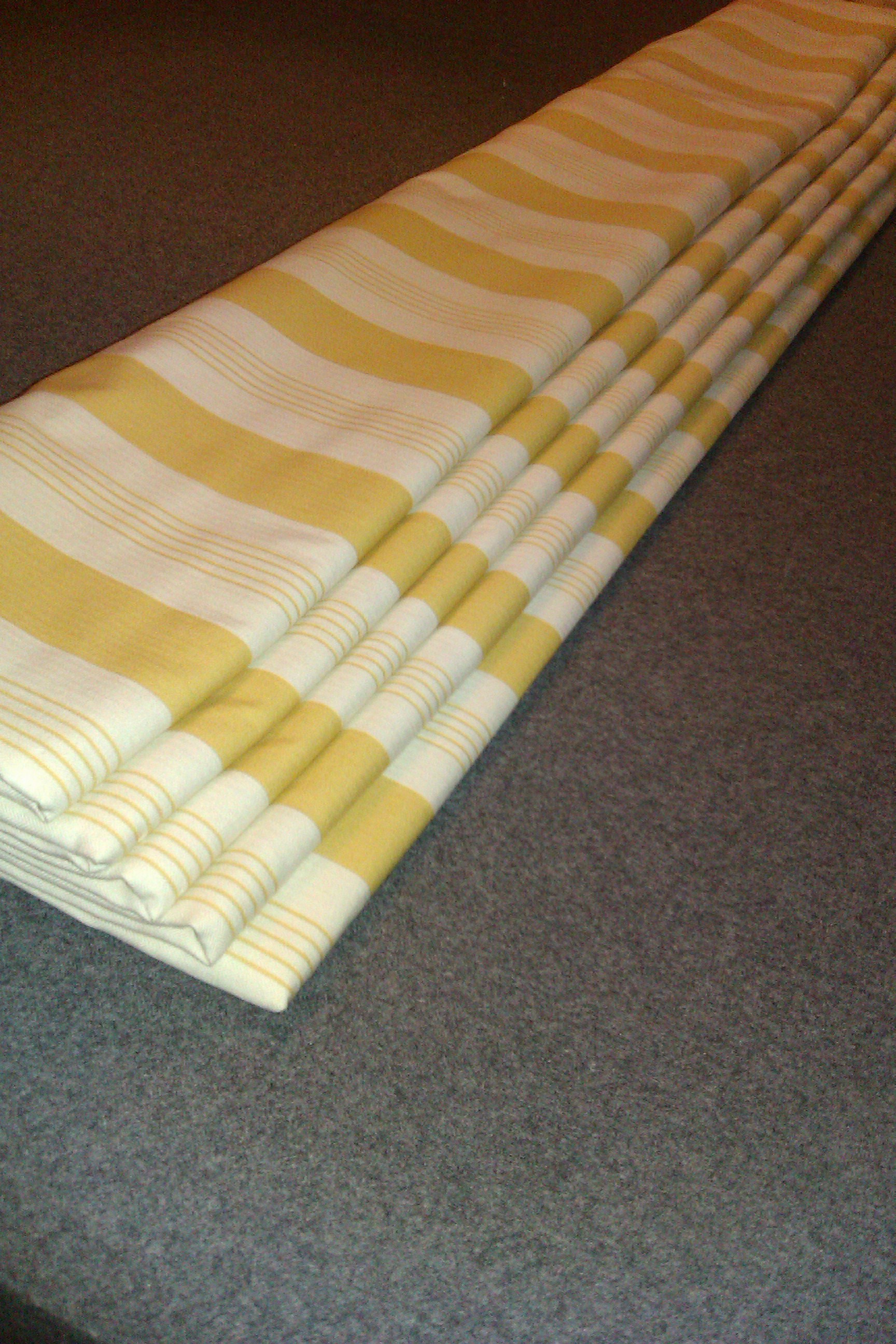 Interlined roman blind - made to measure, Winchcombe