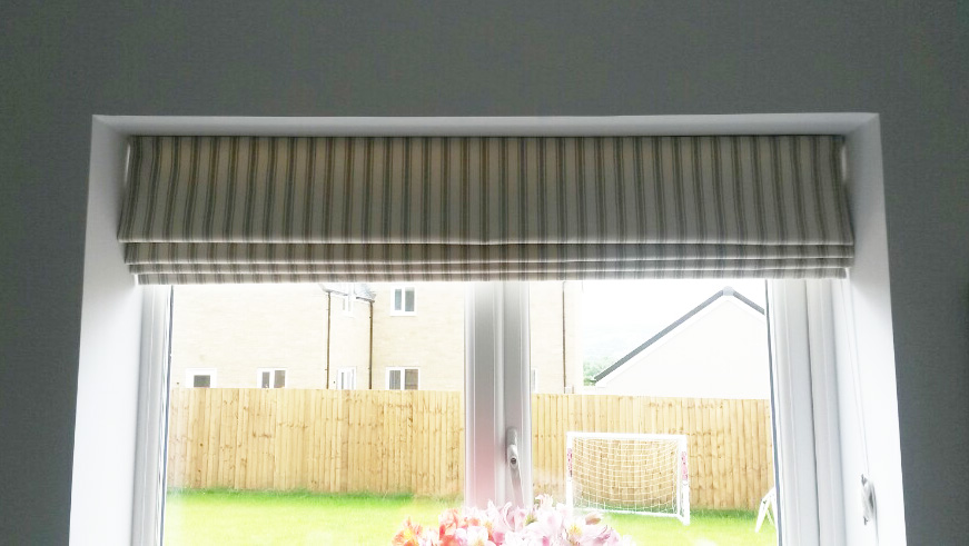 Lined roman blind - Made to measure, Alderton