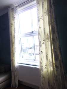 Eyeleted lined curtains - Tivoli, Cheltenham